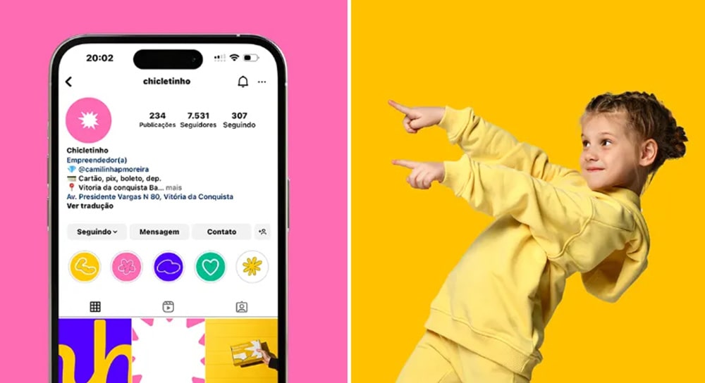 Chicletinho童裝品牌標(biāo)志