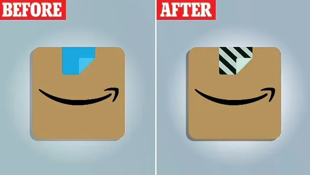 亞馬遜LOGO對(duì)比