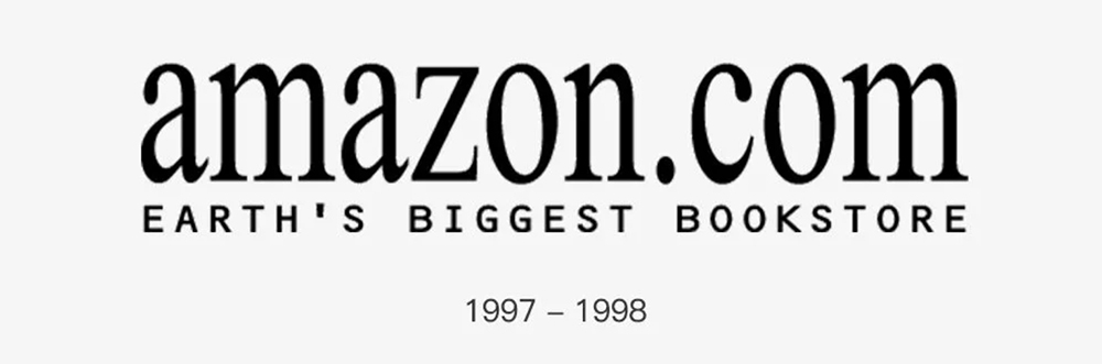 1997年純字體亞馬遜logo